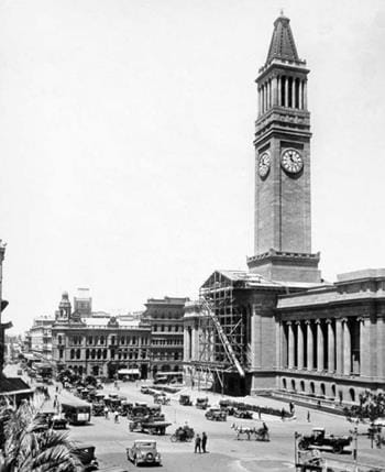 Queensland State Archives 49 King George Square And Brisbane City Hall Adelaide Street Brisbane, 1930